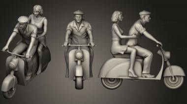 Figurines of people people1 3d model